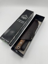 Puma IP 80 9055 Genuine Jagdnicker Olive/coco Hunting Knife w/Leather Sheath picture