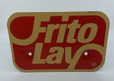 SEO title Vintage Frito-Lay Plastic Store Display Sign Advertising 11x7 picture