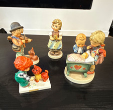 Goebel Hummel M.J. W. Germany Hand Painted Lot of 4 Figurines Atta Boy picture