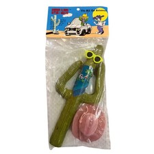 RSV Productions Vintage 90s Cowboy Cactus Antenna Topper picture