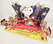 VTG RARE 1984 Peanuts Snoopy Flashbeagle 3D Store Promo Display Standee Cutout picture