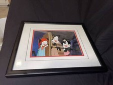 ANIMANIACS WAKKO YAKKO DOT SPACE PROBED ORIGINAL PRODUCTION ART ANIMATION CEL picture