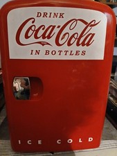 Coca Cola Mini Fridge Thermoelectric Cooler/Warmer 6 Can Capacity picture