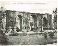 REIMS Porte Mars Circa 1900 Reims Artistic Monumental Card picture