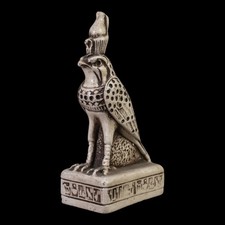 Ancient Egyptian Unique Statue Antiques Rare Antique Pharaonic  God Horus Sky BC picture