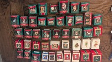 Vintage Hallmark Keepsake Ornament Lot of 43 Boxed 1986-2009 picture