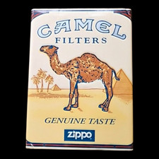 Vintage 1998 Camel Joe Pool Player Zippo Lighter 200CML 252 New in Box picture