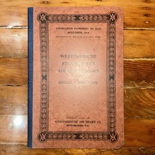Cross Compound Steam Driven Air Compressors 1912 Pamphlet 5036 - Westinghouse picture