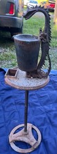 Antique Scroll Art D300 Dragon Smoking Stand Ashtray Cast Iron Art Deco 1920s picture