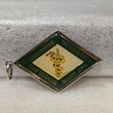 USMC JUNGLE WARFARE TRAINING CENTER CAMP GONSALVES JAPAN ENCASED CHALLENGE COIN picture