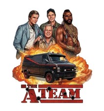 The A-Team Mr T  Dirk Classic Action Comedy Nostalgia TV Water Resistant Sticker picture