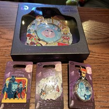 Disney Muppets Haunted Mansion Pin Set Jumbo LE 3000, 3 Pins LE 5000 picture