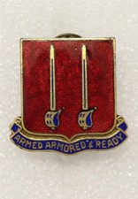 U.S. Army DI Pin: 11th Tank Battalion - c/b, Japanese made picture