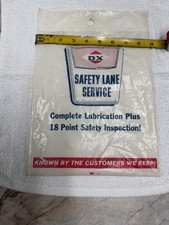 Vintage DX Service Station Plastic Small Bag picture