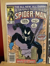 The Spectacular Spider-Man #107 (Marvel Comics October 1985) Newsstand picture