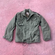 Vintage OG-107 Vietnam Era US Army M-65 Cold Weather Field Jacket w/Liner - S/M picture