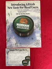 Vintage 1994 Kodiak Choice Smokeless Tobacco  Print Ad picture