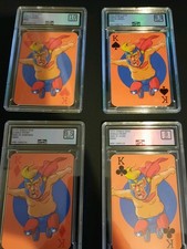 2020 Donald Deck Donald Trump MPE Graded 4 Card Lot King picture