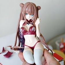 New Cast Off Sexy Cheongsam Girl PVC Figure Model Statue Plastic Toy No Box picture