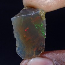 19.30 Carat Fancy Opal Rough Natural Ethiopian Oil Opal Raw, Fire Opal Gemstone picture
