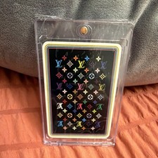 RARE Louis Vuitton Collectible Playing Card w/ Protective Case picture