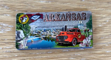 Two Sided Buc-ee's Souvenir Arkansas Magnet - Metallic- Beaver Believer - New picture