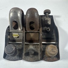 Lot Of Three Vintage Stanley No 110 Wood Planes As Is  picture