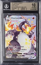 2021 SHINING LEGENDS #SV107 CHARIZARD VMAX BGS 10 picture
