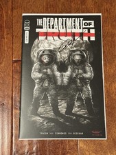 DEPARTMENT OF TRUTH #22 signed  SAJAD SHAH w/ COA picture