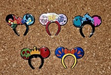 2026 Wave A Disneyland DLR Hidden Mickey Ear Headbands Pins - YOU CHOOSE picture