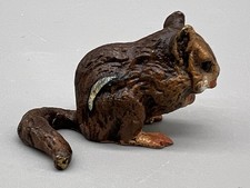 VTG Austrian or German Cold Painted Bronze 3/4” Miniature Chipmunk or Squirrel picture