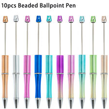 10PCS DIY Creative Beaded Ballpoint Pens Student Stationery Gift Office Supplies picture