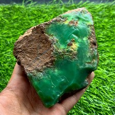 Natural Large Chrysoprase Rough Specimen, 2109 Ct, 120x95x35mm picture