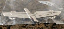 AMERICAN AIRLINES Vintage Silver Tone Crew Wings Pin SEALED picture