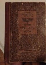 Vintage 1901 Revised Edition Of Indiana Educational Series Spelling Book picture