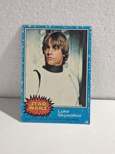  1977 Topps Star Wars Series 1 Blue Series Luke Skywalker  picture