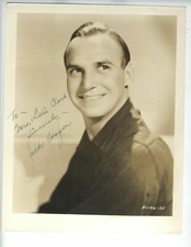JACKIE COOGAN EARLY 1930's AUTOGRAPH CHILD ACTOR SIGNED UNCLE FESTER picture