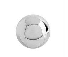 Two Replacement 12mm Counter Sunk 00g Balls Works W/ My Jewelry 2.0mm Threading picture