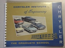 Chrysler Institute of Engineering-The Graduate School-1959 edition-Excellent con picture