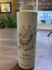 Vintage Rare Alyssa Ashley Lila Skin Luxury Talc Body 8.5 Oz picture