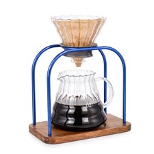 Sotech Coffee Drip Set: Twin Wire Dripper, 600Ml, Heat-Resistant Glass Server, _ picture