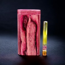 Burgundy Color Wooden Dugout 4