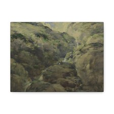 William Henry Holmes - Mountain Gorge, Colorado - 1923 - Canvas Wall Art picture