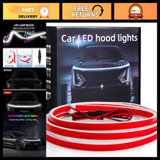 70 Inch Car Hood Light Strip, Dynamic LED DRL Daytime Running Light with Scan St picture