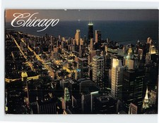 Postcard Aerial View Chicago Illinois USA I-11402 picture