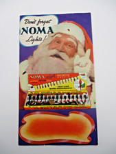 VINTAGE NOMA LIGHTS FOLDING BROCHURE ADVERTISEMENT picture