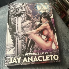 The Dynamite Art Of Jay Anacleto Hardcover HC 1st Printing New Book Vampirella picture