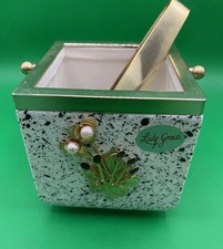 Italy Lady Grace Luceno Sons Metal Stone Brutalist Mid Century Ice Bucket Small picture