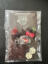 BOSTON SCALLY 13TH Anniversary Pin Set Sold Out only 4 pins picture