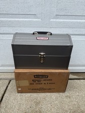 Sears Craftsman USA NOS Mechanics Cantilever Tool Box Portable Steel Tote 65351 picture